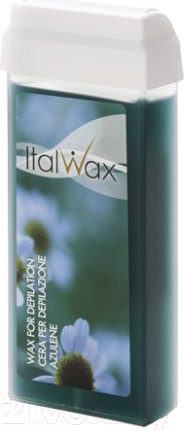 Изображение товара Воск для депиляции ItalWax Азуленовый в картридже (100г)