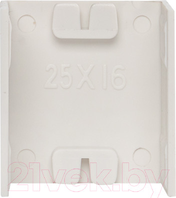 Изображение товара Накладка на стык для кабель-канала EKF Plast PROxima / conw-25-16x4 (белый)