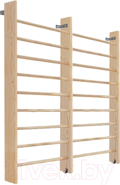 Изображение товара Шведская стенка Dinamika 2-х секционная ZSO-003604 (2x2, сосна)