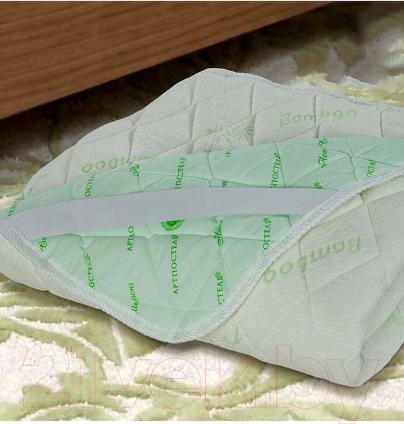 Изображение товара Наматрасник в кроватку АртПостель Стеганый 3050 60x120