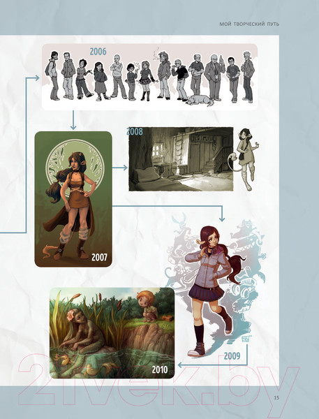 Изображение товара Книга Эксмо Скетчинг каждый день. 100+ упражнений (Грюневальд С.)