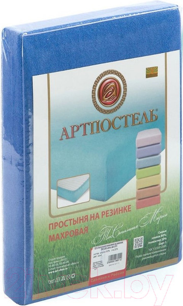 Изображение товара Простыня АртПостель На резинке Ирис 274 (160x200x20)