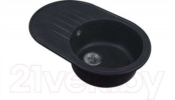 Изображение товара Мойка кухонная БелЭворс Rondo R (черный)