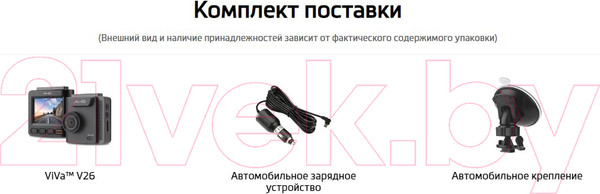 Изображение товара Автомобильный видеорегистратор Mio ViVa V26