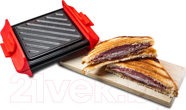 Изображение товара Форма-гриль для микроволновой печи Miku MK-GRL-RD (красный)