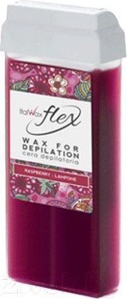 Изображение товара Воск для депиляции ItalWax Flex Малина в картридже (100г)