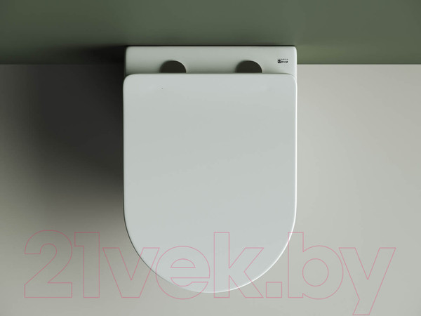 Изображение товара Унитаз подвесной с инсталляцией Ceramica Nova Rimless CN1804 + 38772001