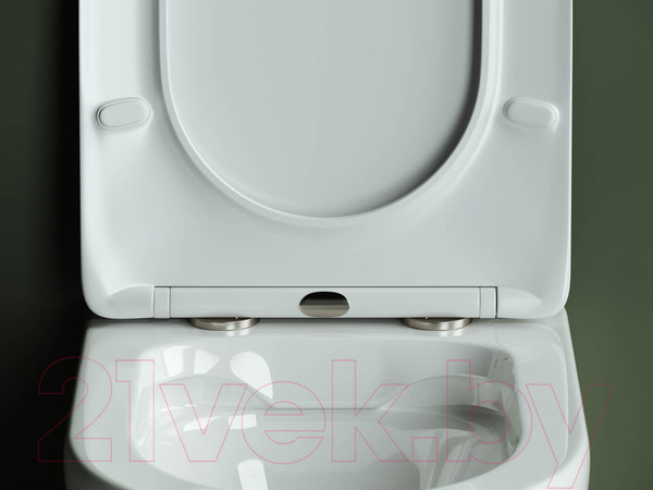 Изображение товара Унитаз подвесной с инсталляцией Ceramica Nova Rimless CN1804 + 38772001