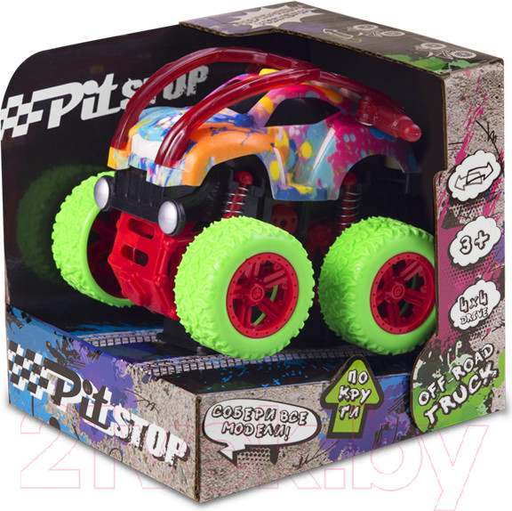 Изображение товара Автомобиль игрушечный Pit Stop Кросс Граффити / PS-2021-4B-2