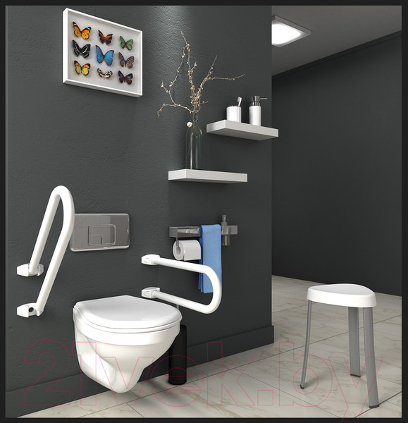 Изображение товара Стул для ванной Primanova M-KV17-06 (черный)