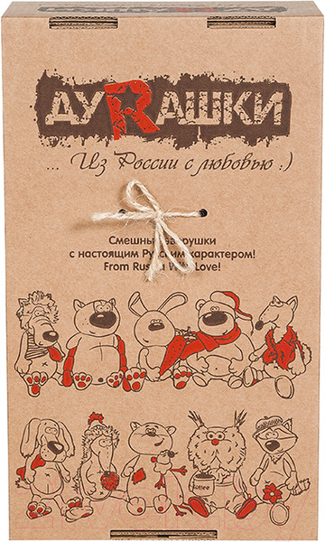 Изображение товара Мягкая игрушка ДуRашки Медведь в джинсах / MT-TS03202003-26