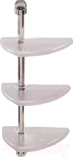 Изображение товара Полка для ванной Primanova M-N16-16 (прозрачный/натуральный)