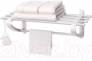 Изображение товара Полка для полотенца Primanova M-B12-01 (белый)
