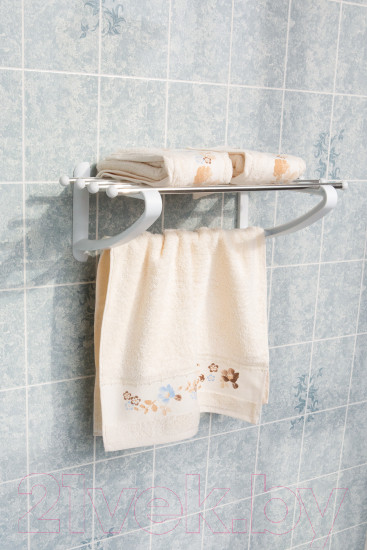 Изображение товара Полка для полотенца Primanova M-B12-01 (белый)