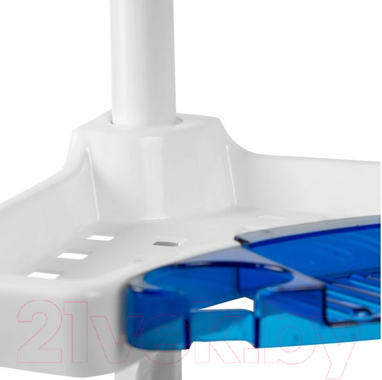 Изображение товара Полка для ванной Primanova M-N07-02 (голубой)