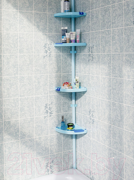 Изображение товара Комплект полок для ванной Primanova M-N01-02 (голубой)