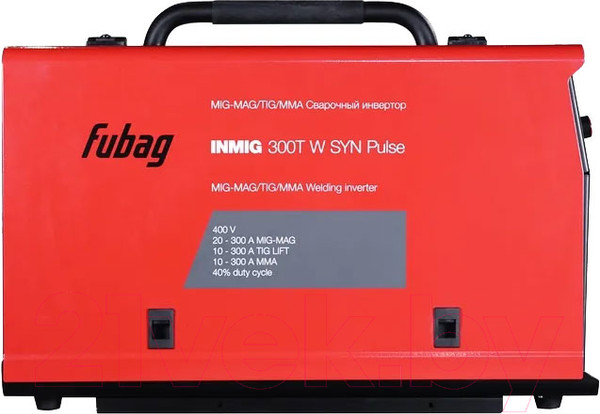 Изображение товара Полуавтомат сварочный Fubag INMIG 300T W SYN Pulse 31593 + горелка (31593.1)