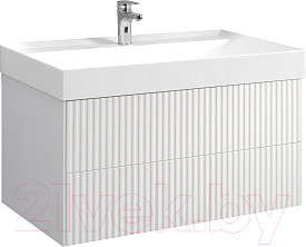 Изображение товара Тумба под умывальник Belux Сиртаки НП 100-02 (1, белый глянцевый)