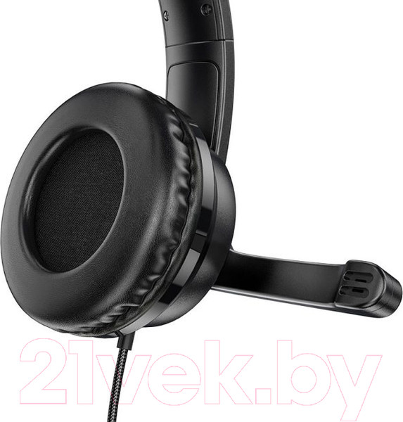 Изображение товара Наушники-гарнитура Hoco W103 (черный)
