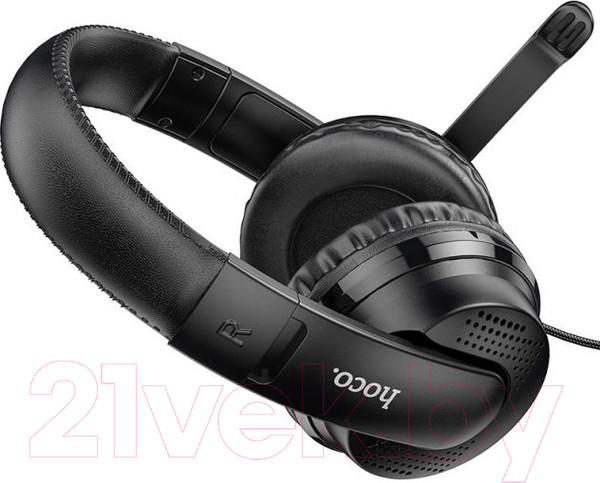 Изображение товара Наушники-гарнитура Hoco W103 (черный)