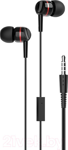 Изображение товара Наушники-гарнитура Hoco W24 (красный)