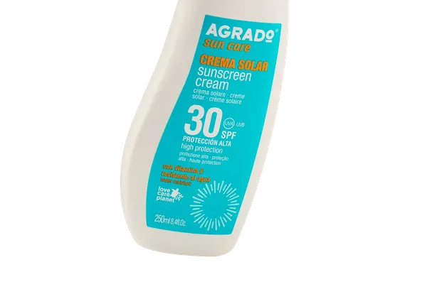 Изображение товара Крем солнцезащитный Agrado Sunscreen Cream SPF30 (250мл)