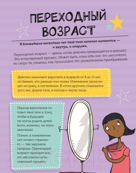 Изображение товара Энциклопедия МИФ Как взрослеют девочки. Гид по изменениям тела и настроения (Найк А.)