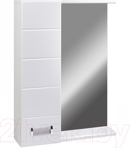 Изображение товара Шкаф с зеркалом для ванной Doratiz Вега 60 L / 2711.212