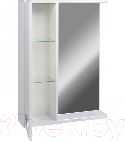 Изображение товара Шкаф с зеркалом для ванной Doratiz Вега 60 L / 2711.212