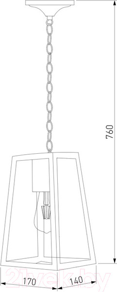 Изображение товара Светильник уличный Elektrostandard Germes H / 35152/H