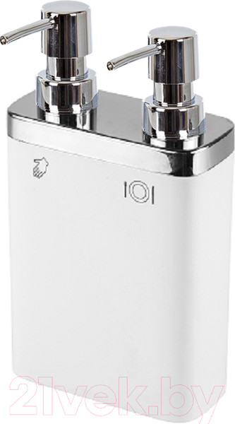 Изображение товара Дозатор моющего средства Primanova M-E11-01 (белый)