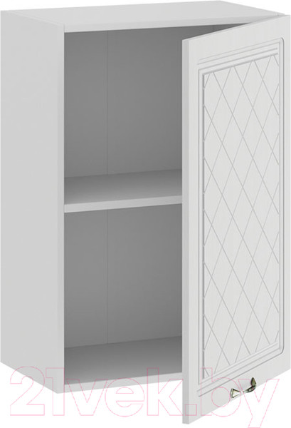 Изображение товара Шкаф навесной для кухни ТриЯ Бьянка 1В5 (белый/дуб белый)