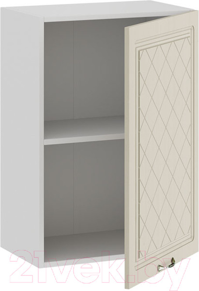 Изображение товара Шкаф навесной для кухни ТриЯ Бьянка 1В5 (белый/дуб ваниль)