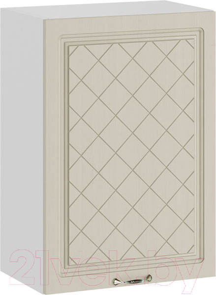 Изображение товара Шкаф навесной для кухни ТриЯ Бьянка 1В5 (белый/дуб ваниль)