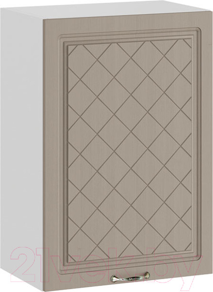 Изображение товара Шкаф навесной для кухни ТриЯ Бьянка 1В5 (белый/дуб кофе)