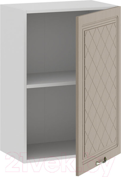 Изображение товара Шкаф навесной для кухни ТриЯ Бьянка 1В5 (белый/дуб кофе)