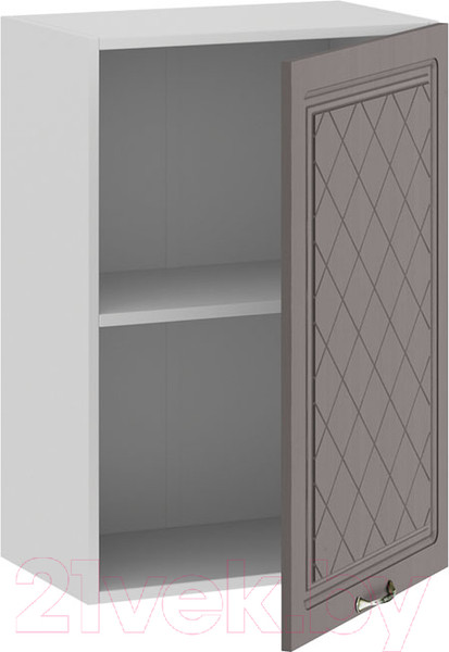 Изображение товара Шкаф навесной для кухни ТриЯ Бьянка 1В5 (белый/дуб серый)