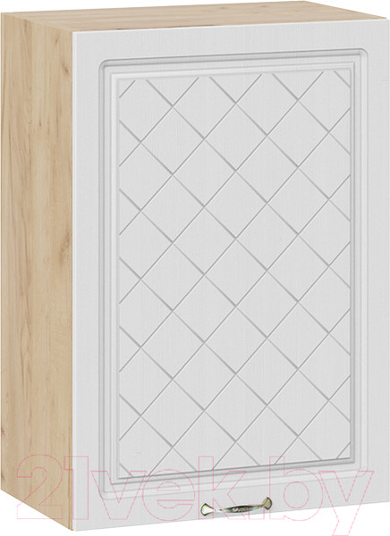 Изображение товара Шкаф навесной для кухни ТриЯ Бьянка 1В5 (дуб крафт золотой/дуб белый)