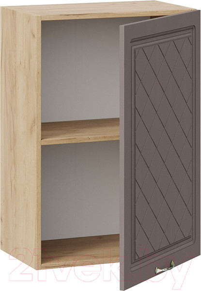 Изображение товара Шкаф навесной для кухни ТриЯ Бьянка 1В5 (дуб крафт золотой/дуб серый)