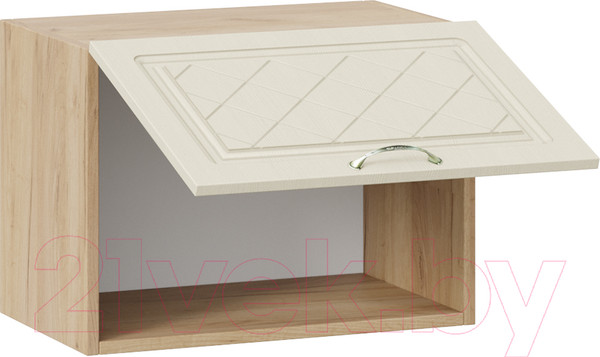 Изображение товара Шкаф навесной для кухни ТриЯ Бьянка 1В5Г (дуб крафт золотой/дуб ваниль)