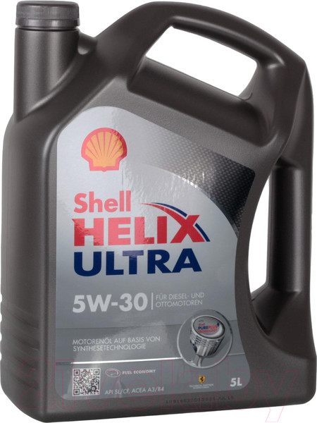 Изображение товара Моторное масло Shell Helix Ultra 5W30 (5л)