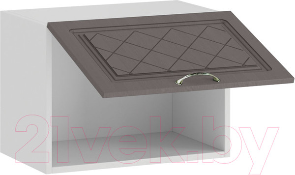 Изображение товара Шкаф навесной для кухни ТриЯ Бьянка 1В5Г (белый/дуб серый)