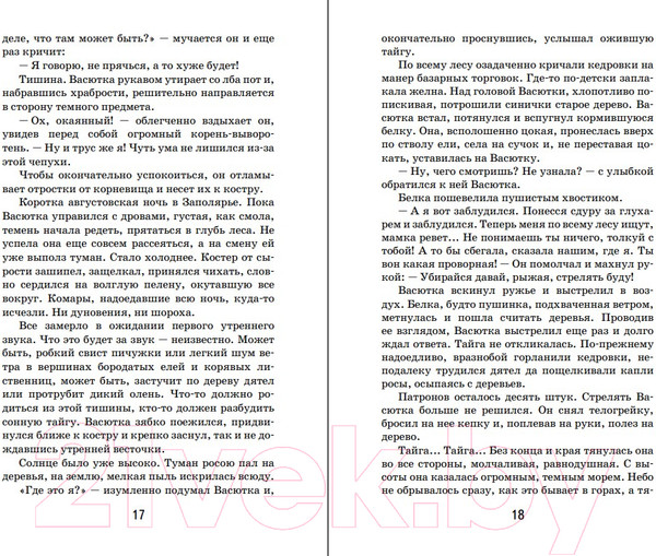 Изображение товара Книга Эксмо Васюткино озеро / 9785041652302 (Астафьев В.П.)