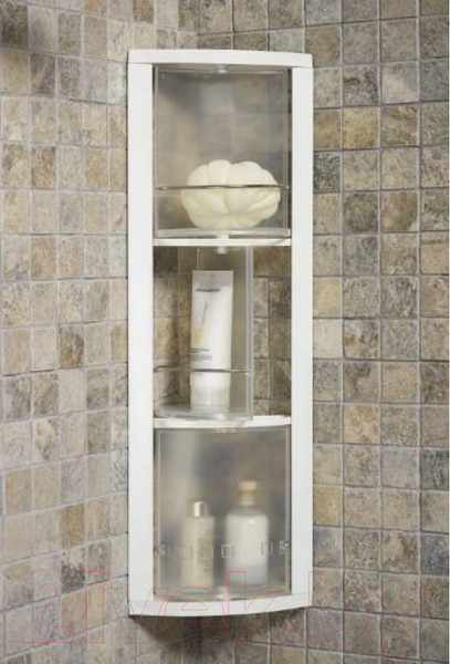 Изображение товара Шкаф для ванной Primanova M-S01-16 (прозрачный/натуральный)