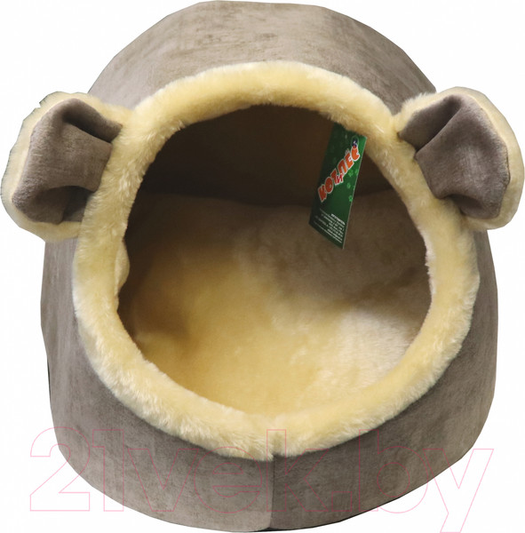 Изображение товара Домик для животных Кот и Пёс Мышка / Д4038ММх-ПС (коричневый)