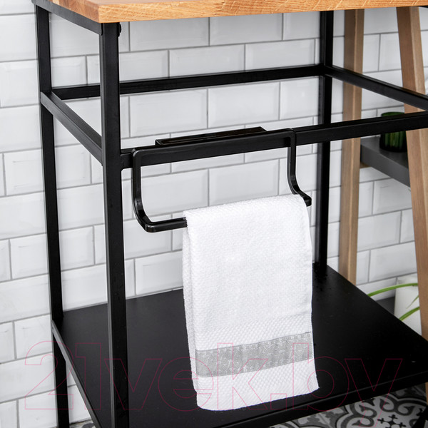 Изображение товара Держатель для полотенца Primanova M-B30-06 (черный)