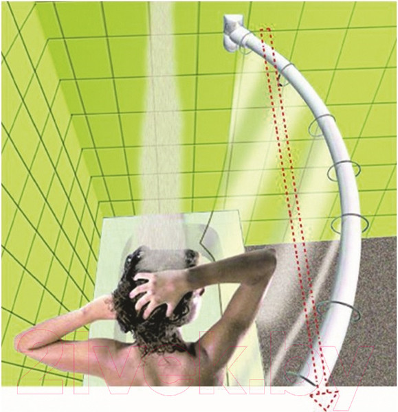 Изображение товара Карниз для ванны Primanova D-07165