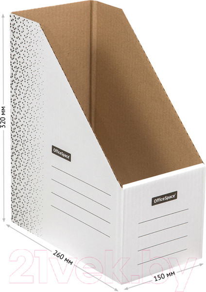 Изображение товара Лоток для бумаг OfficeSpace Standard / 264833 (белый)