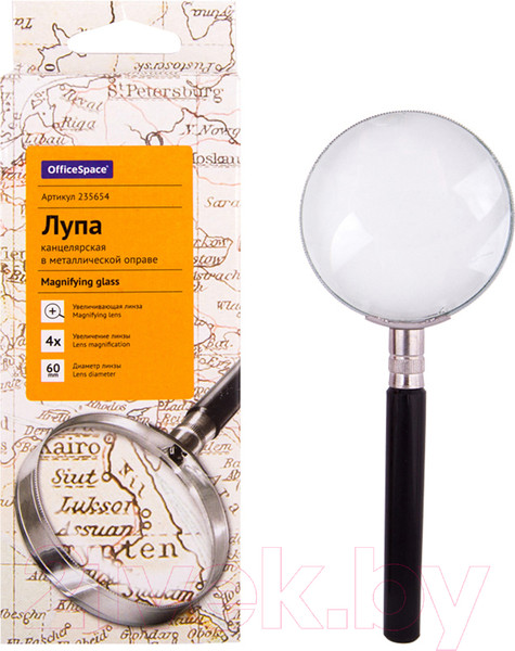 Изображение товара Лупа ручная OfficeSpace 235654