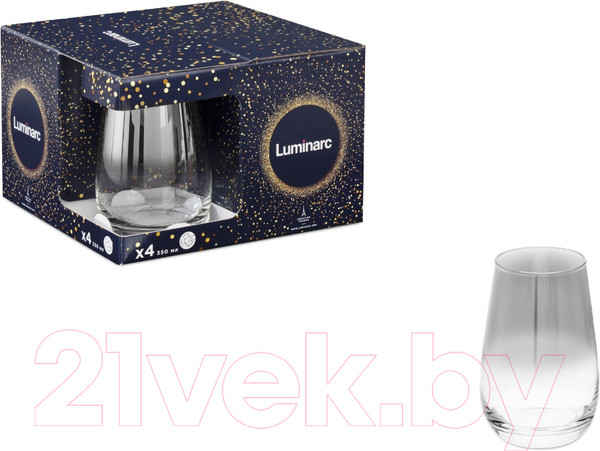 Изображение товара Набор стаканов Luminarc Серебряная Дымка 10O0095 (4шт)